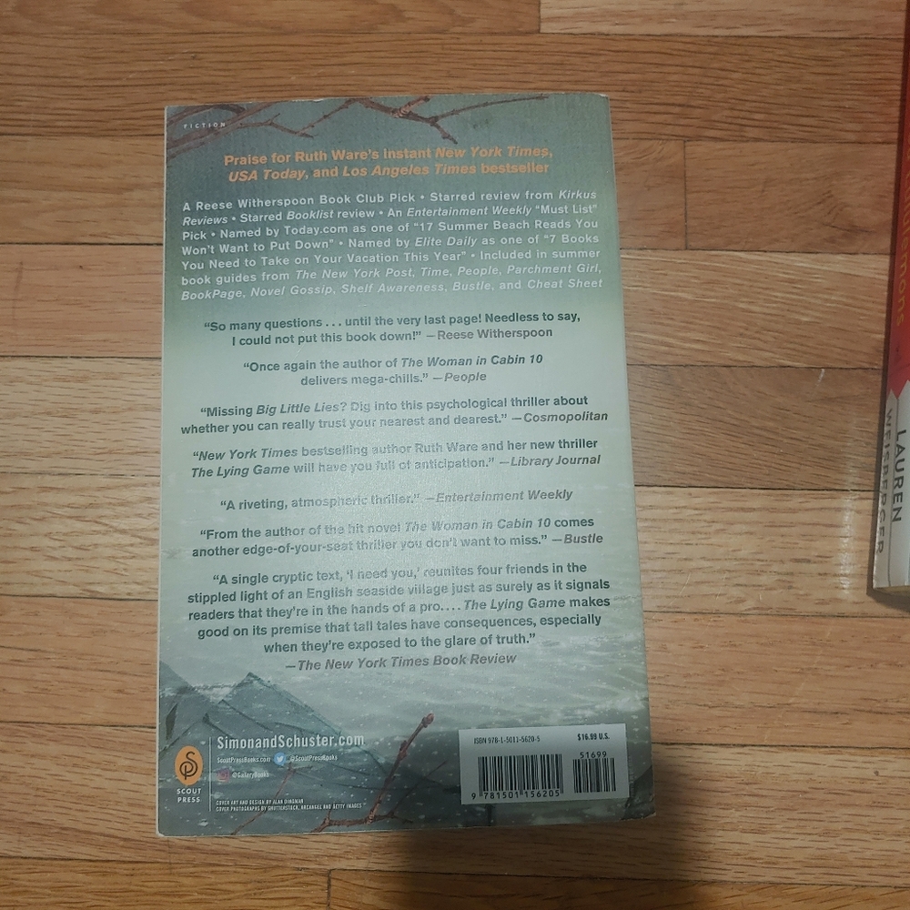 The Lying Game Book - Ruth Ware - Picture 3 of 4